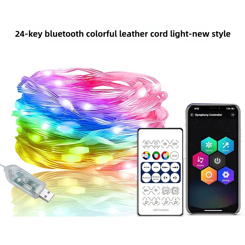 RGB Bluetooth LED String Lights