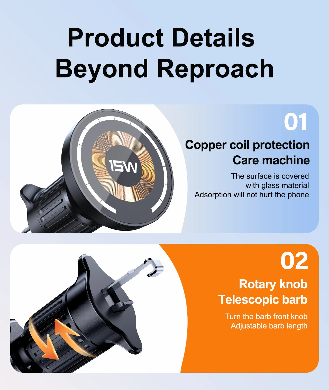 Magnetic Air Vent Car Phone Mount