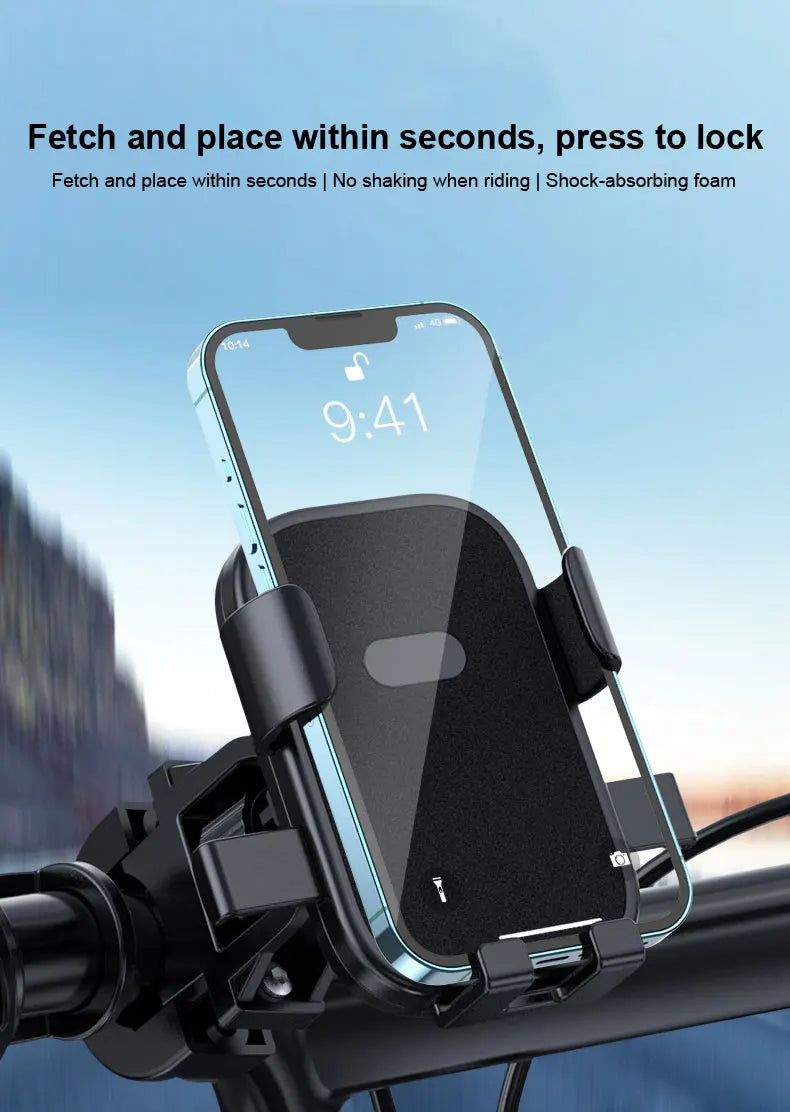 Anti-Slip Bike Phone Mount