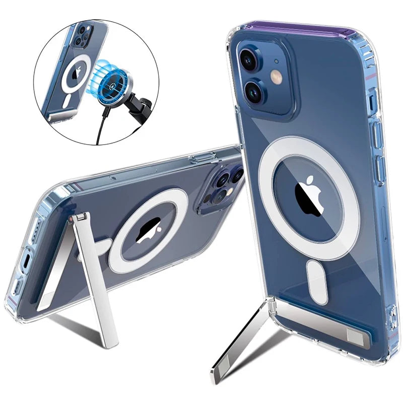Magnetic iPhone Case with Kickstand