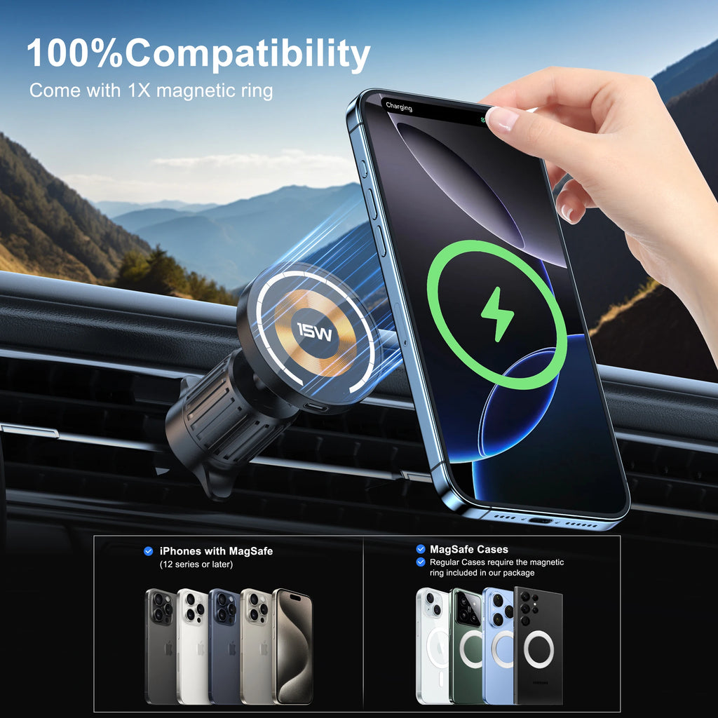 Magnetic Air Vent Car Phone Mount