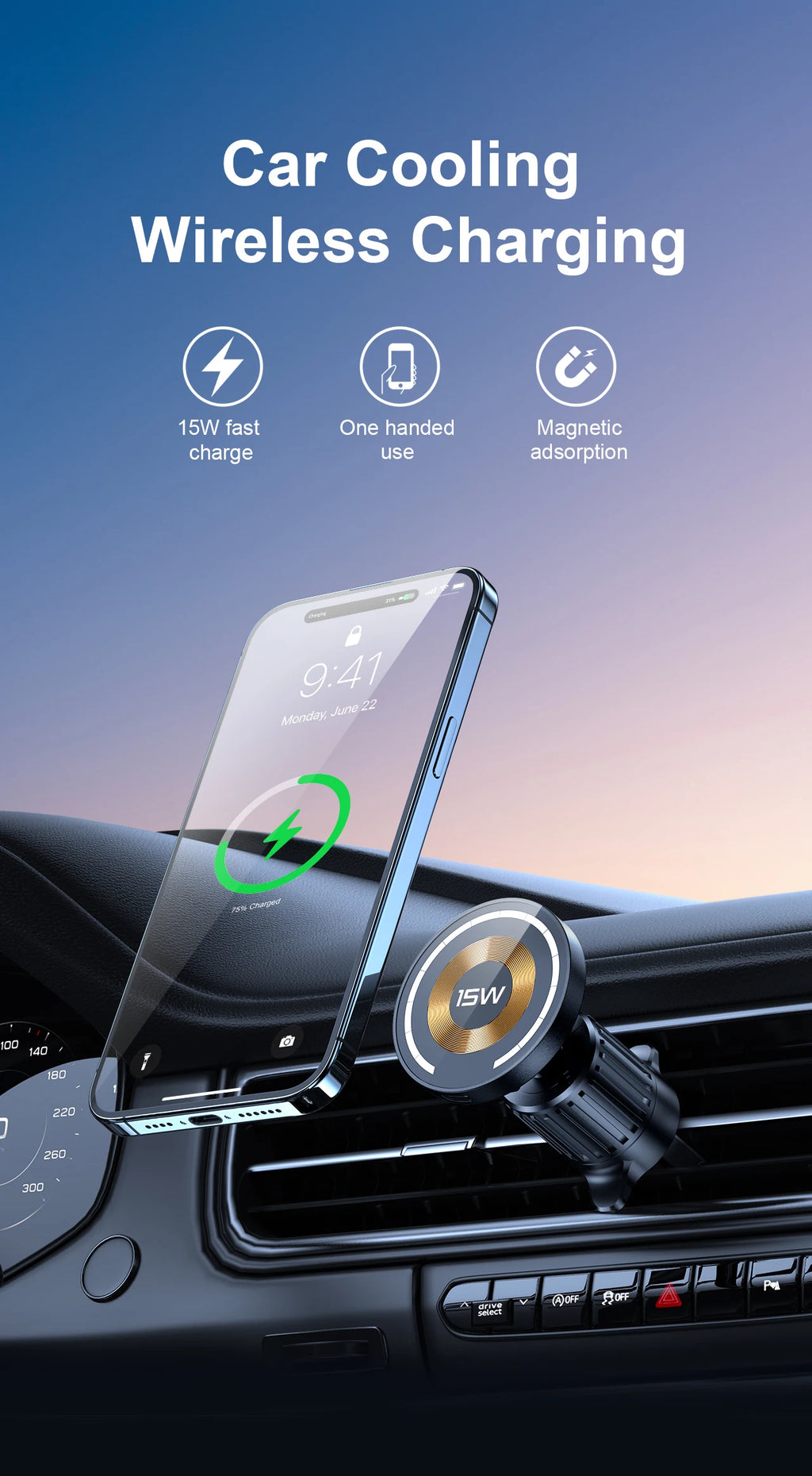 Magnetic Air Vent Car Phone Mount