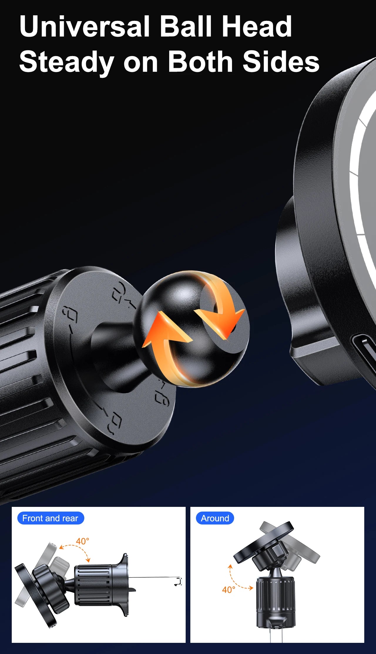 Magnetic Air Vent Car Phone Mount