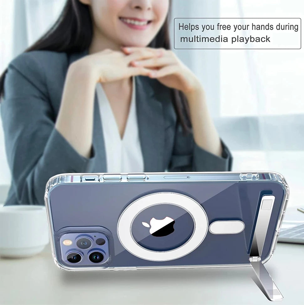 Magnetic iPhone Case with Kickstand
