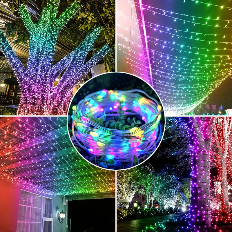 RGB Bluetooth LED String Lights