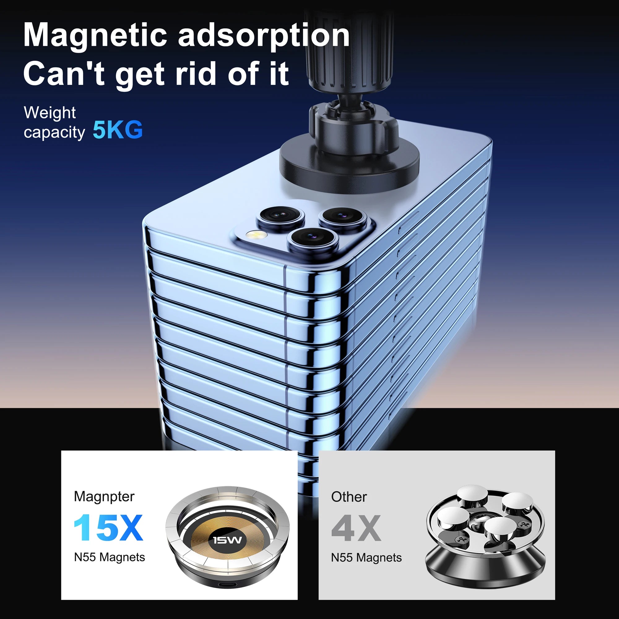 Magnetic Air Vent Car Phone Mount