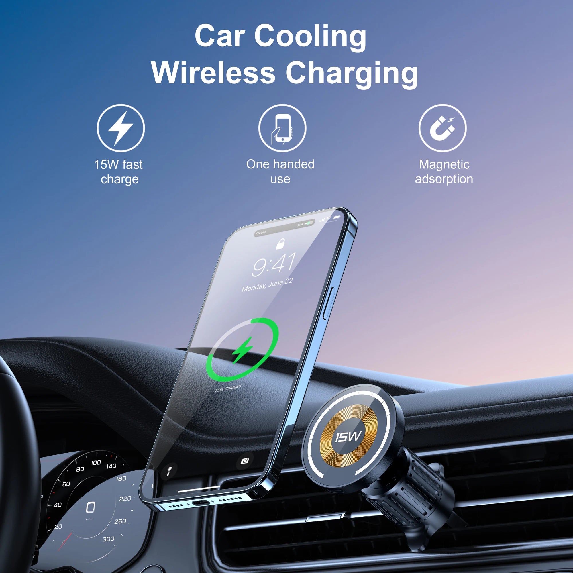 Magnetic Air Vent Car Phone Mount