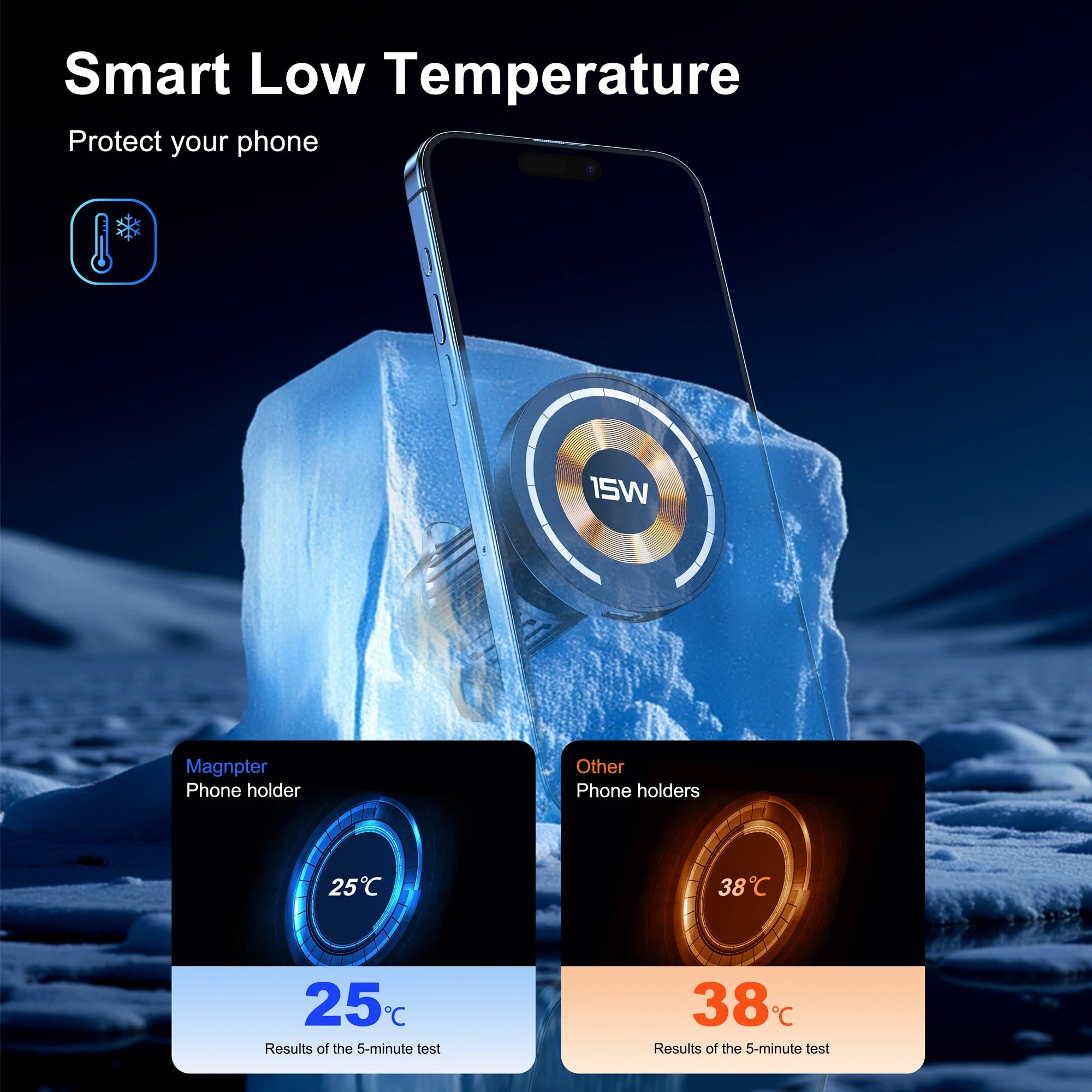 Magnetic Air Vent Car Phone Mount