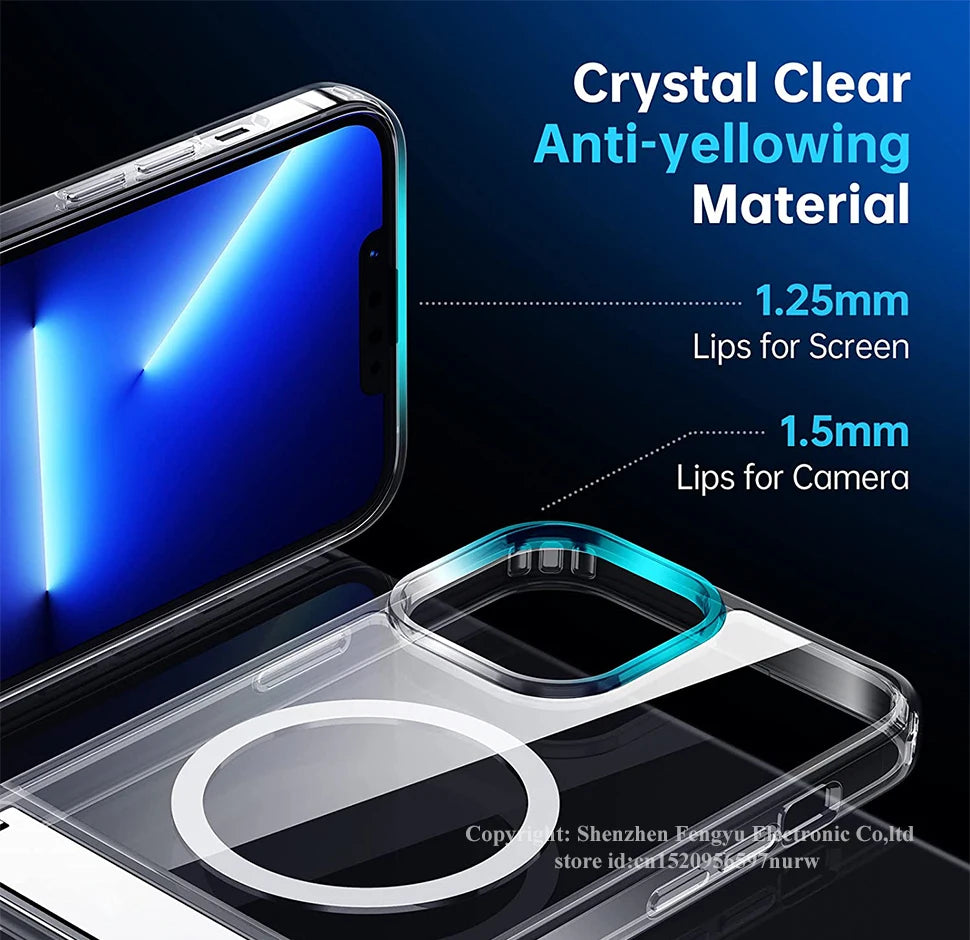 Magnetic iPhone Case with Kickstand