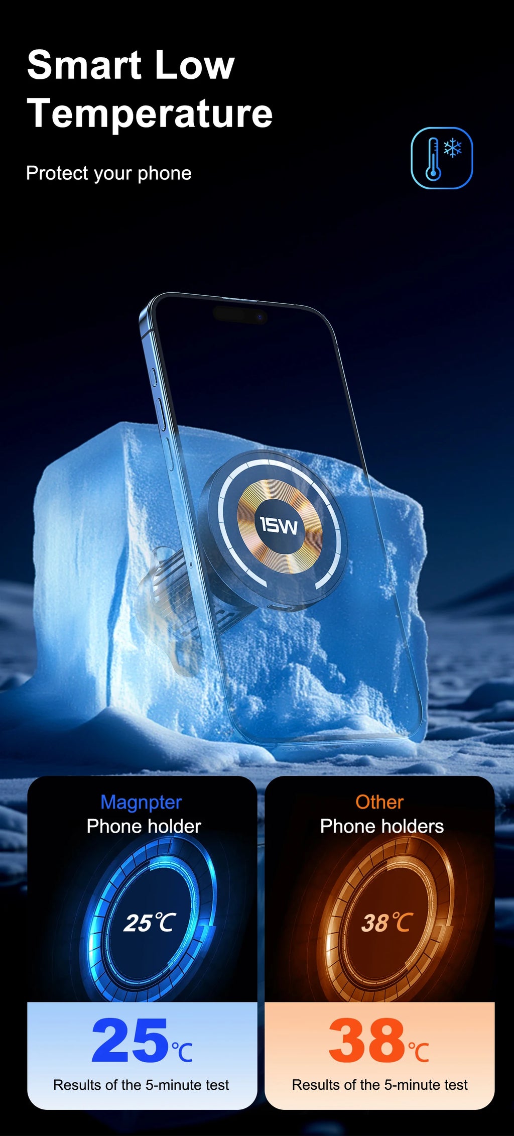 Magnetic Air Vent Car Phone Mount